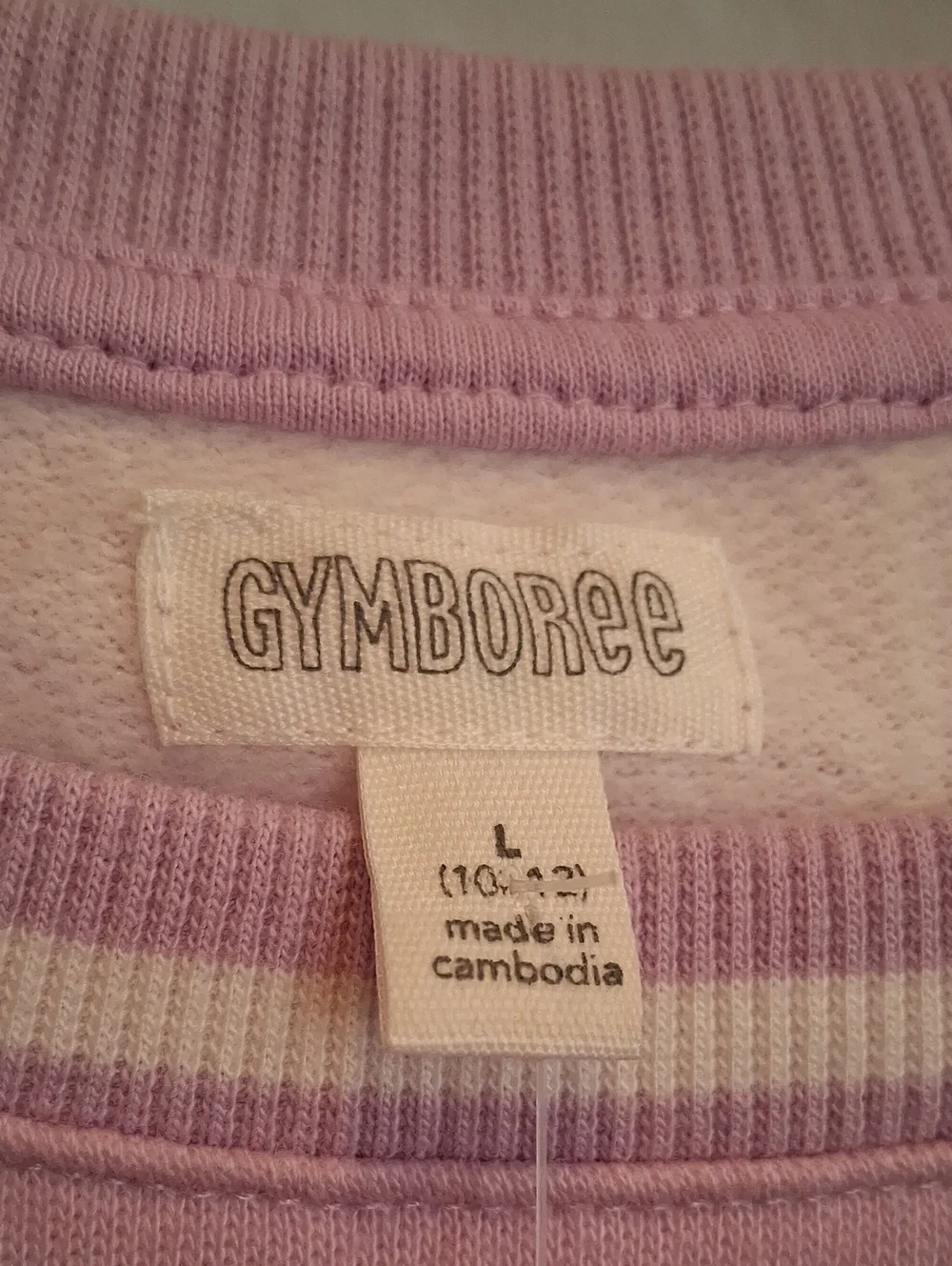 Gymboree Lavender Star Print Pajama Romper/Lounging Dress L(10-12)